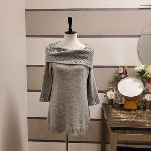 Fenn Wright Manson Braided Cowl Neck Sweater Sz M